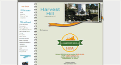 Desktop Screenshot of harvesthillhoa.com